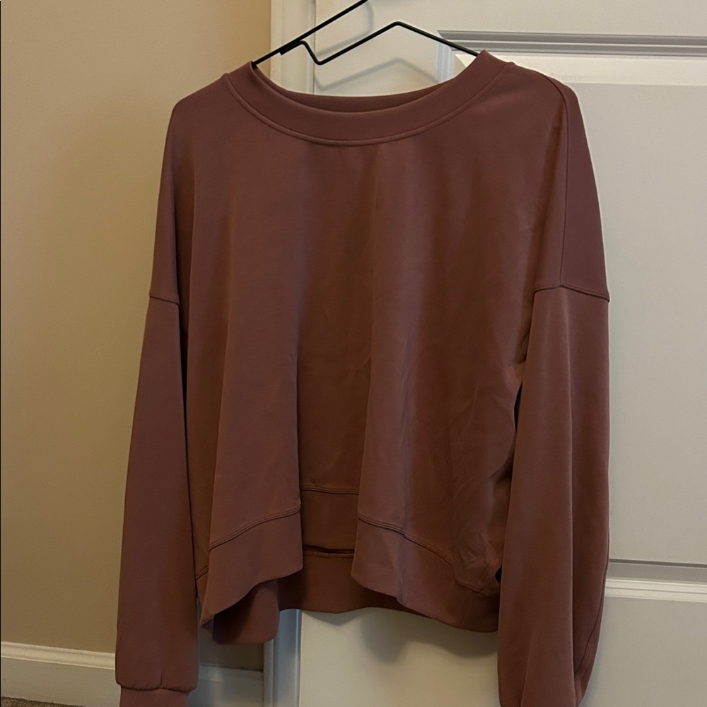 Women's Lululemon Crewneck Sweatshirt - Mauve